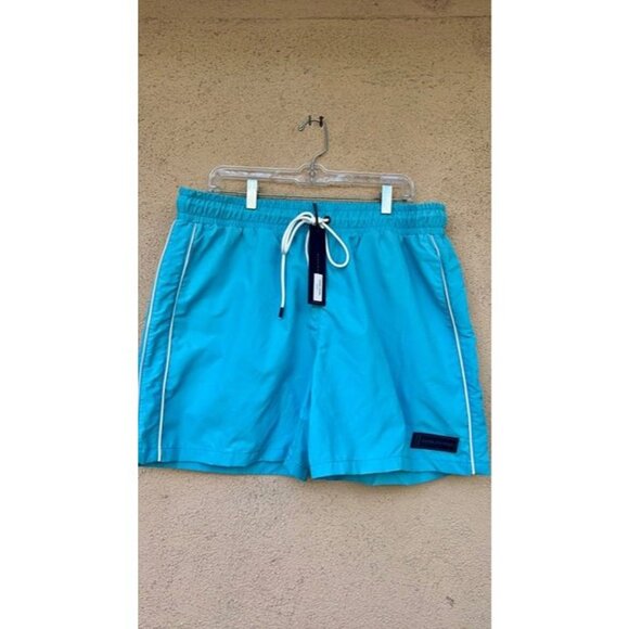 Daniel Patrick Mens Blue Shorts XXL New Designer Venice Trunks Swim - Picture 1 of 8
